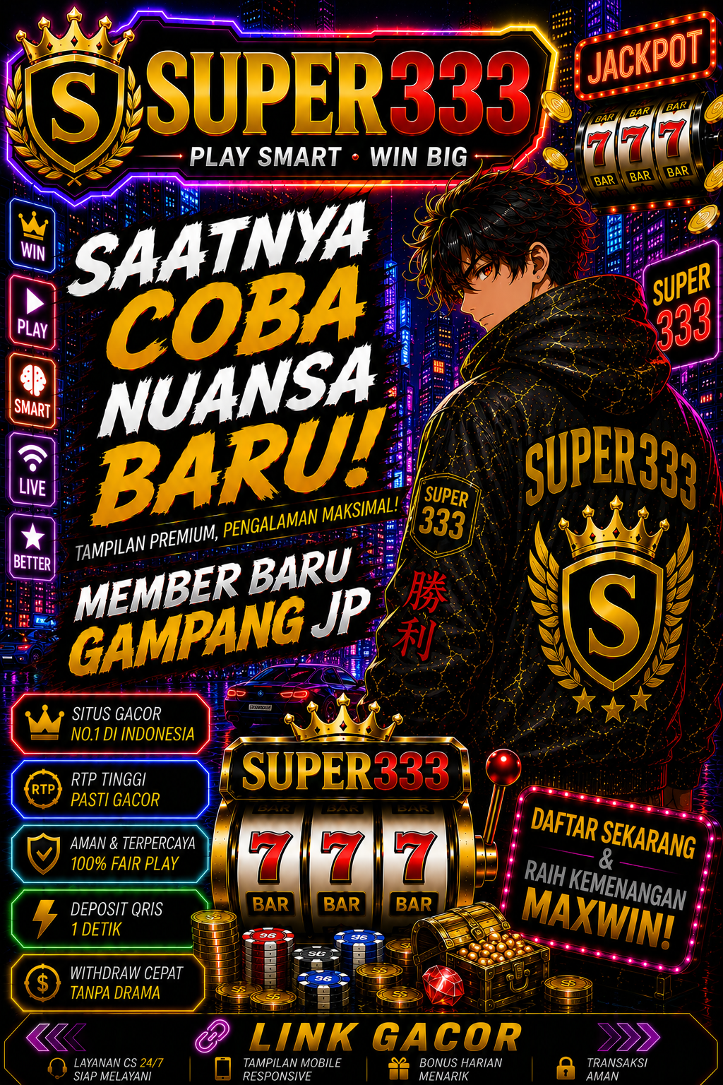 Super333 featured game showcase Super333 featured game showcase